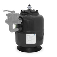 Trend Pool GFK Filterkessel Lagos Plus | Ø 765 mm | Höhe 820 mm | Anthrazit | ohne Ventil (Ø 63 mm - 2")