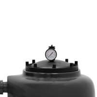 Trend Pool GFK Filterkessel Lagos Plus | Ø 765 mm | Höhe 820 mm | Anthrazit | ohne Ventil (Ø 63 mm - 2")