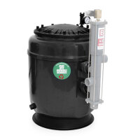 Trend Pool GFK Hochschicht Filterkessel HSF-4 Plus | Ø 920 mm | Höhe 930 mm | Anthrazit | ohne Ventil (Ø 63 mm - 2")
