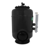 Trend Pool GFK Hochschicht Filterkessel HSF-6 Plus | Ø 920 mm | Höhe 1.150 mm | Anthrazit | ohne Ventil (Ø 63 mm - 2")