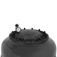 Trend Pool GFK Hochschicht Filterkessel HSF-6 Plus | Ø 920 mm | Höhe 1.150 mm | Anthrazit | ohne Ventil (Ø 63 mm - 2")