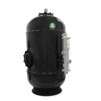 Trend Pool GFK Hochschicht Filterkessel HSF-8 Plus | Ø 920 mm | Höhe 1.800 mm | Anthrazit | ohne Ventil (Ø 63 mm - 2")