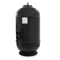 Trend Pool GFK Hochschicht Filterkessel HSF-8 Plus | Ø 920 mm | Höhe 1.800 mm | Anthrazit | ohne Ventil (Ø 63 mm - 2")