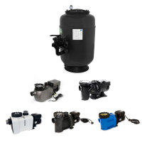 Trend Pool GFK Sandfilteranlage HSF-6 Plus | Speck 6 Wege...