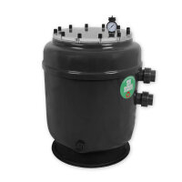 Transparenter Schauglasdeckel für Trend Pool GFK Filterkessel HSF-4 Plus u. HSF-6 Plus | 1/2" Gewinde | inkl. Entlüftungsventil 1/2"