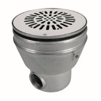 Astralpool Bodenablauf V4A | 2" IG | rund Ø...