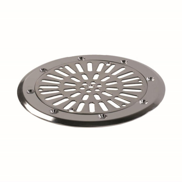 Astralpool Edelstahlblende V4A f. Bodenablauf ABS | rund Ø 230 mm | f. Folienbecken