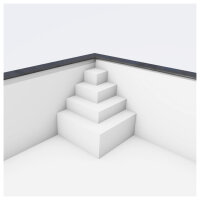 Ecktreppe Smart 118 x 118 x 128 cm (LxBxH) | 4-stufig
