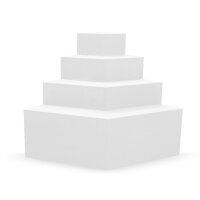 TrendStone Ecktreppe Smaragd 118 x 118 x 128 cm (L x B x H) | 4-stufig