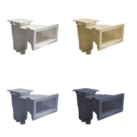 Astralpool Skimmer Breitmaul ABS | 17,5 L | Messing...