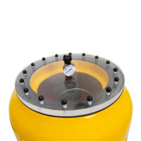 Trend Pool GFK Hochschicht Filterkessel HSF-4 | Gelb RAL1023 | Ø 650 mm | ohne Ventil (1 1/2")